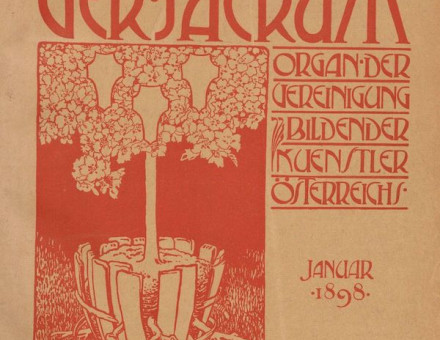 Sacred spring: first edition of Ver Sacrum, the magazine of the Vienna Secession, January 1898. Metropolitan Museum of Art, New York. Public Domain.