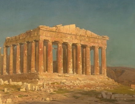 The Parthenon, by Frederick Edwin Church, 1871. Metropolitan Museum of Art.