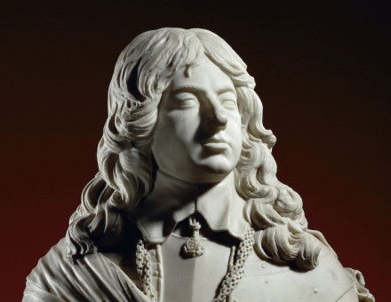 ‘Charles II, Crown Prince of England,’ by François Dieussart, C.1646-50. Rijksmuseum. Public Domain.