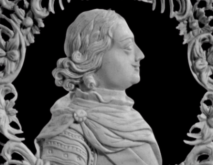 Ivory profile portraits of Peter the Great and Catherine the Great, late 18th or early 19th century. Metropolitan Museum of Art. Public Domain.