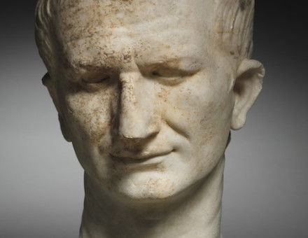 Head of the Roman Emperor Vespasian, recut from a head of Nero, c.64-79 AD. Cleveland Museum of Art. Public Domain.
