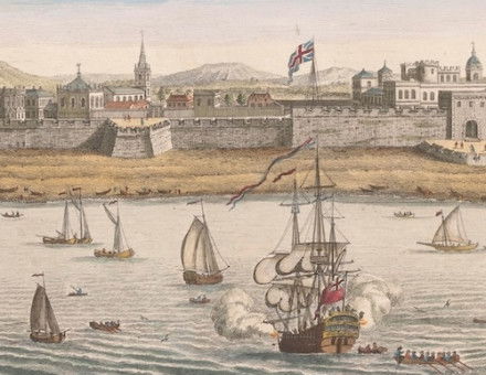 View of Fort St George at Madras, Robert Sayer, 1754. Rijksmuseum. Public Domain.