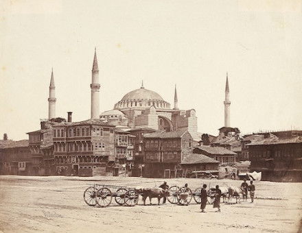 Hagia Sophia, James Robertson, c.1853-6. Cyfrowe Muzeum Narodowe w Warszawie. Public Domain.