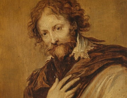 Portrait of Peter Paul Rubens, after Anthony van Dyck, c.1630-50. Rijksmuseum. Public Domain.