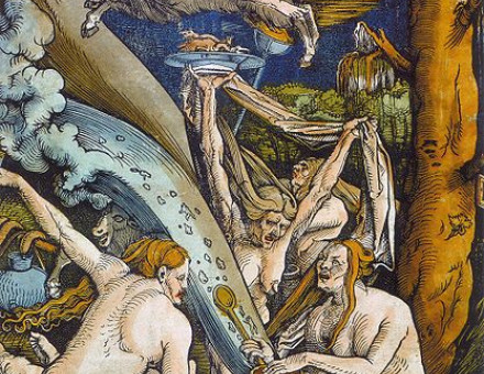 Witches by Hans Baldung Grien (Woodcut, 1508).JPG