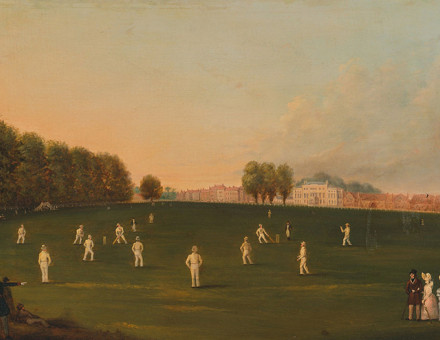 1024px-First_Grand_Match_of_Cricket_Played_by_Members_of_the_Royal_Amateur_Society_on_Hampton_Court_Green,_..._-_Google_Art_Project.jpg