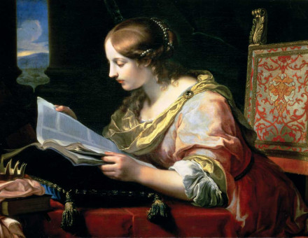 Saint of female learning: Catherine of Alexandria, by Onorio Marinari, c.1670 © Wallace Collection, London/Bridgeman Images