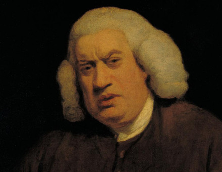 Samuel Johnson, by Joshua Reynolds (c.1772).