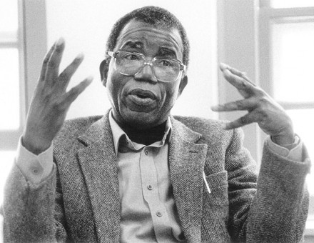 Chinua Achebe at the University of Massachusetts in Amherst, 1970s
