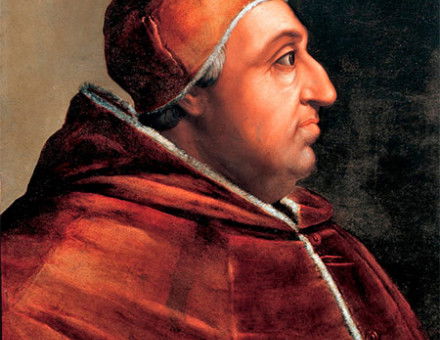 Rodrigo Borgia as Pope Alexander VI