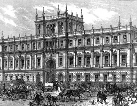 Burlington House, where the Society was based between 1873 and 1967.