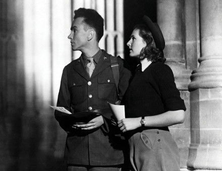 A good job: John Sweet as Bob Johnson and Sheila Sim as Alison Smith in A Canterbury Tale (1944).