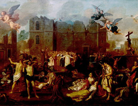 Allegory of the 1755 Earthquake, by João Glama Strobërle