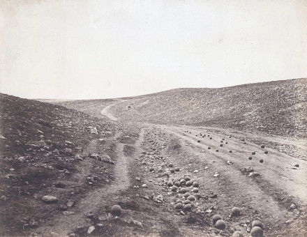 Valley of the Shadow of Death, by Roger Fenton