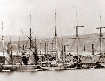 The SS Great Eastern in 1866