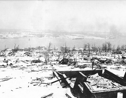Halifax two days after the explosion
