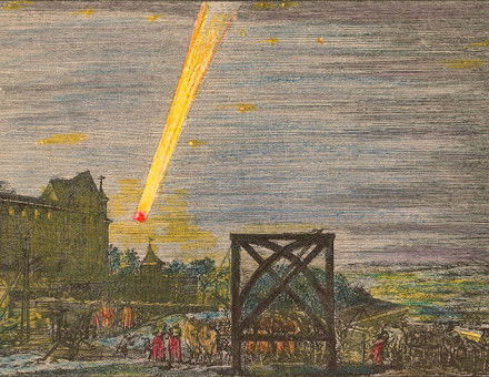 Down to Earth: Comet over Nuremberg, 1680, by Johann Jakob von Sandrart