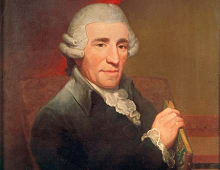 'Papa' Haydn portrayed by Thomas Hardy, 1792.