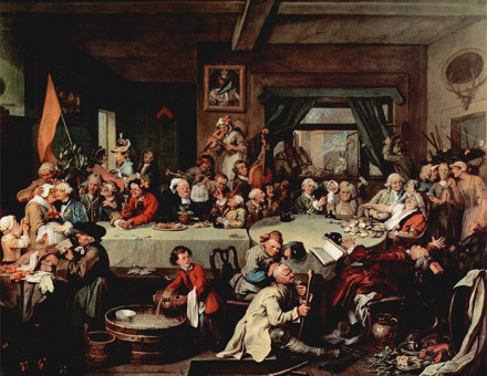 An Election Entertainment, The Humours of an Election series, 1755
