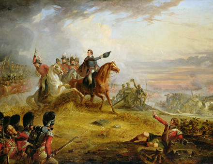 Thomas Jone Barker, 'An Incident at the Battle of Waterloo in 1815'.