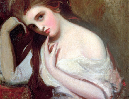 Portrait of Emma, Lady Hamilton by George Romney, c.1782-84