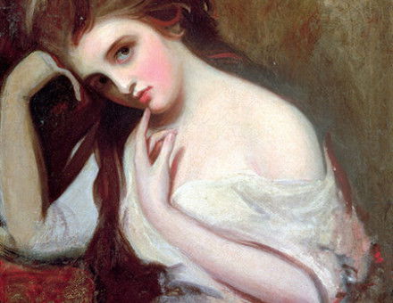 Portrait of Emma, Lady Hamilton by George Romney, c.1782-84