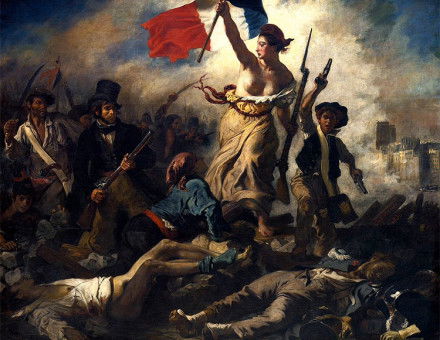 Delacroix's 'Liberty Leading the People'