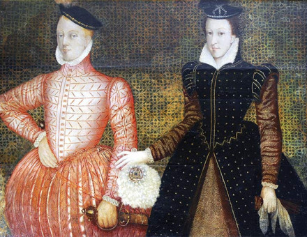 King and Queen of Scots: Darnley and Mary, Scottish school, c.1565.