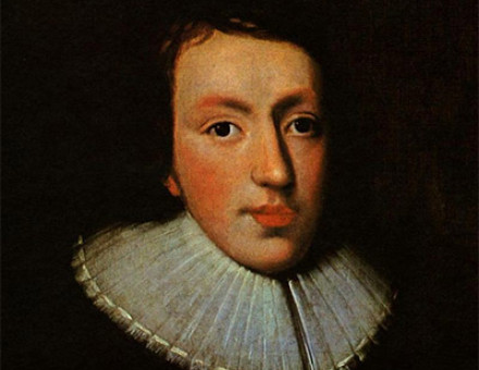 Portrait of Milton c. 1629, National Portrait Gallery, London. Unknown artist (detail)