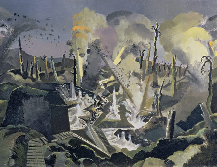 Brush with death: The Mule Track, by Paul Nash, 1918.
