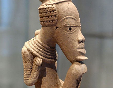 Nok sculpture, terracotta, Louvre