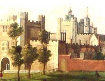 An early 17th century depiction of Nonsuch Palace.