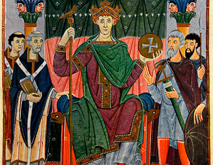 Otto III from the Gospels of Otto III
