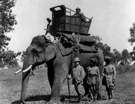 Edward, Prince of Wales (front centre) in India, 1876