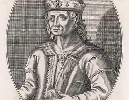 Stewart steward: Robert II in a 16th-century engraving