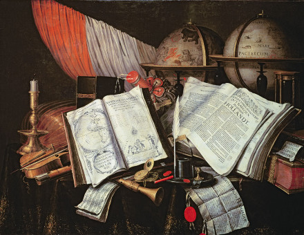 Vanitas, by Edward Collier, late 17th century.