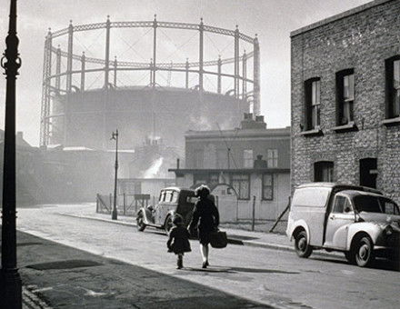 A North London street, 1950s.