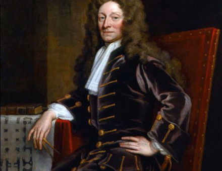 Christopher Wren, by Godfrey Kneller, 1711