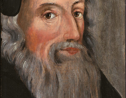 Morning Star of the Reformation: John Wycliffe in a 16th-century portrait.