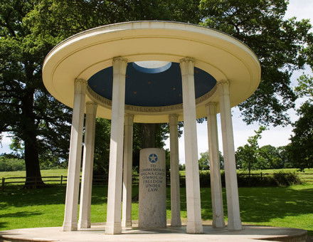 The American Bar Association's Magna Carta memorial at Runnymede.