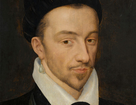 Henry III, portrait by François Clouet.