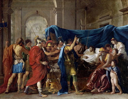 A new Alexander: The Death of Germanicus, by Nicolas Poussin, 1626/38. ©  akg-images