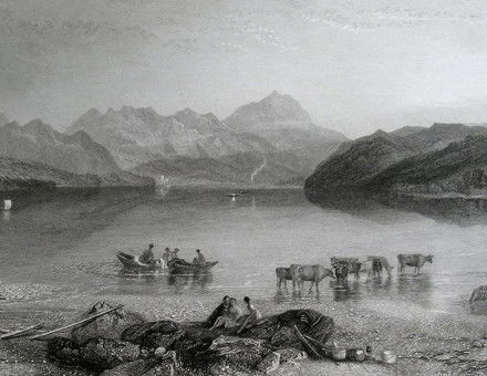 Picturesque Views of England and Wales by James Tibbets Willmore, 19th century