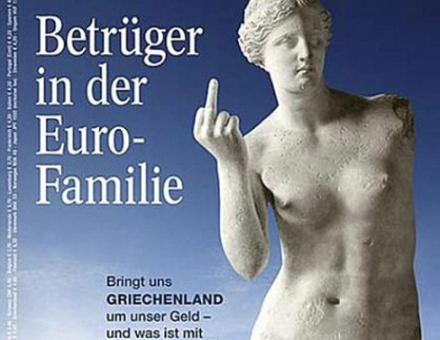 Cover of German magazine Focus, February 2010