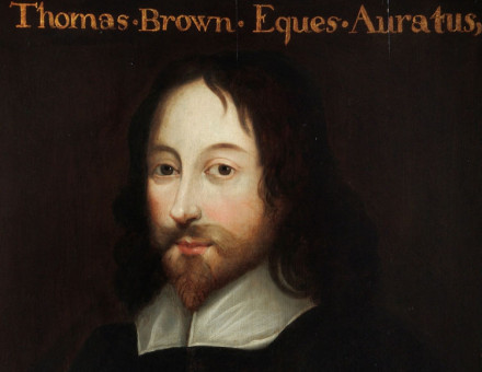 Image of Sir Thomas Browne, courtesy of the the Royal College of Physicians