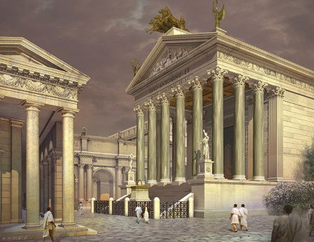 The Temple of Antoninus and Faustina