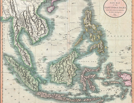 'A New Map of the East India Isles', from Cary's New Universal Atlas (1801), by John Cary