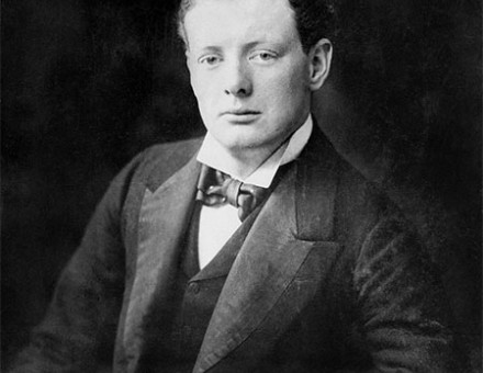 Churchill in 1900