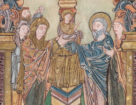 Candlemas (BL Additional 49598, f. 34v)