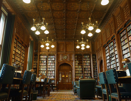 The ‘C Room’ in the Members’ Library.